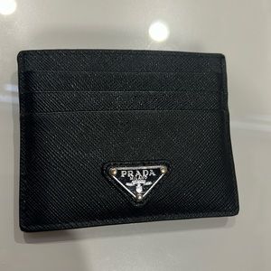 Prada small cardholder wallet
